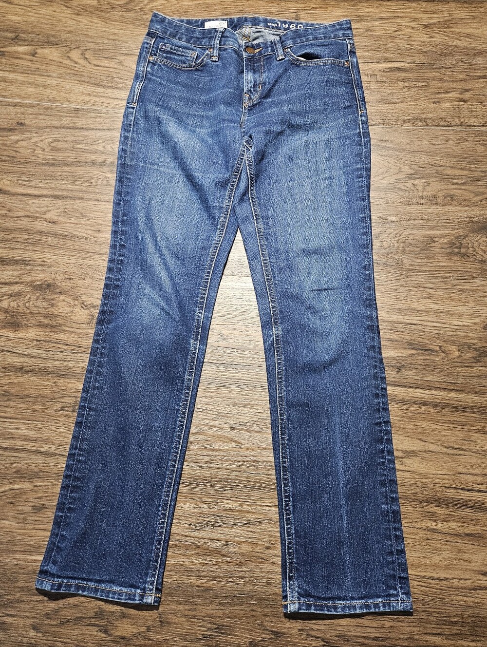 Gap 1969 Real Straight Jeans Women’s 28R Medium Wash